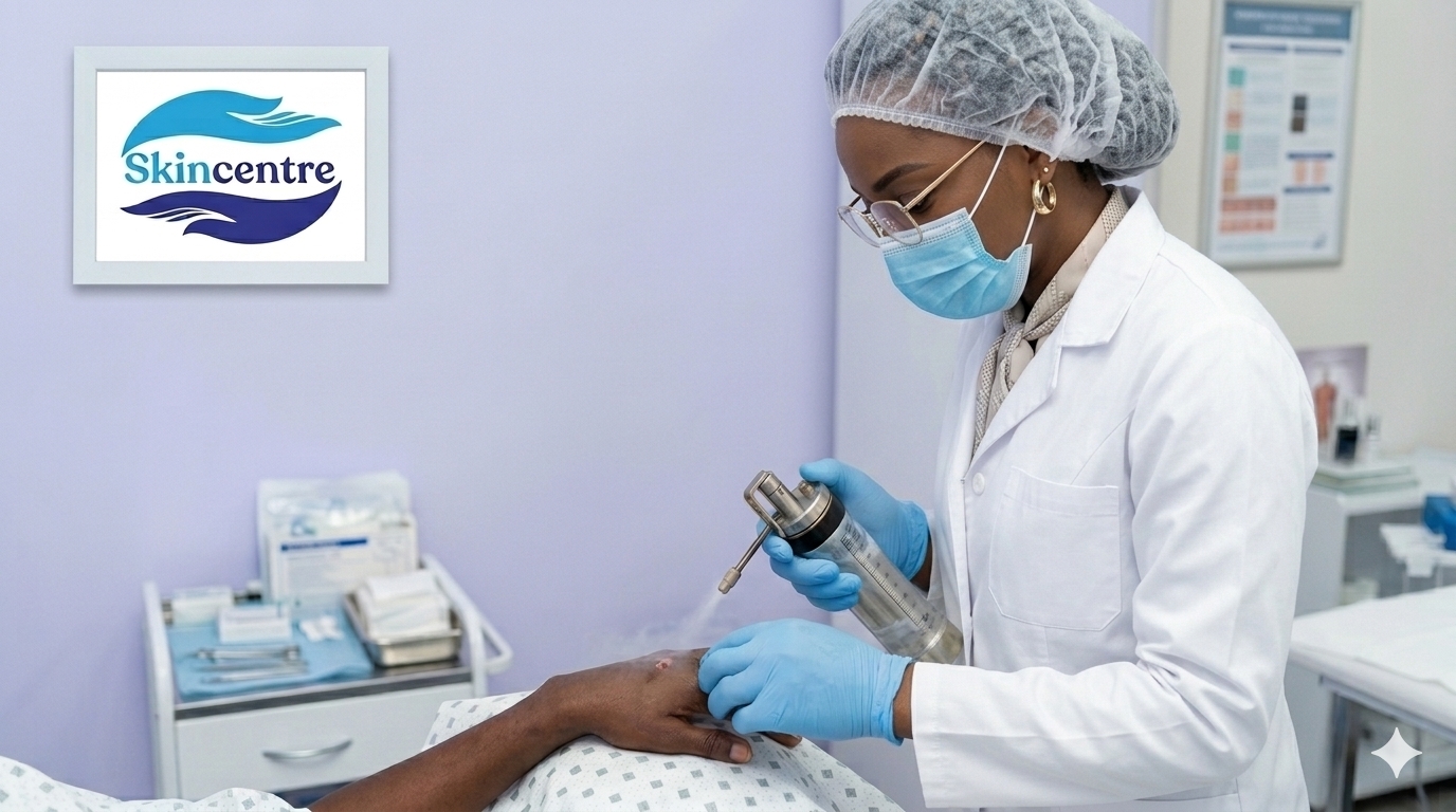 Cryotherapy Treatment at Nairobi Skin Centre