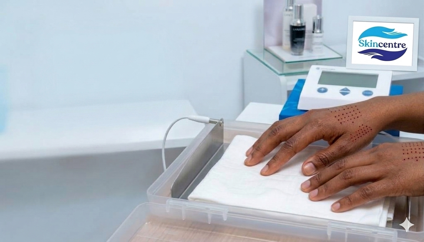 Iontophoresis Treatment at Nairobi Skin Centre